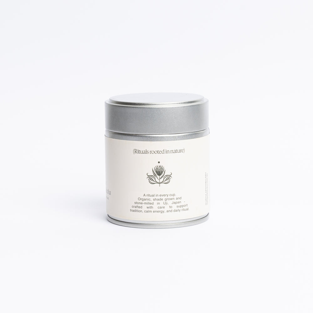 Certified Organic Ceremonial Grade Matcha 30g tin