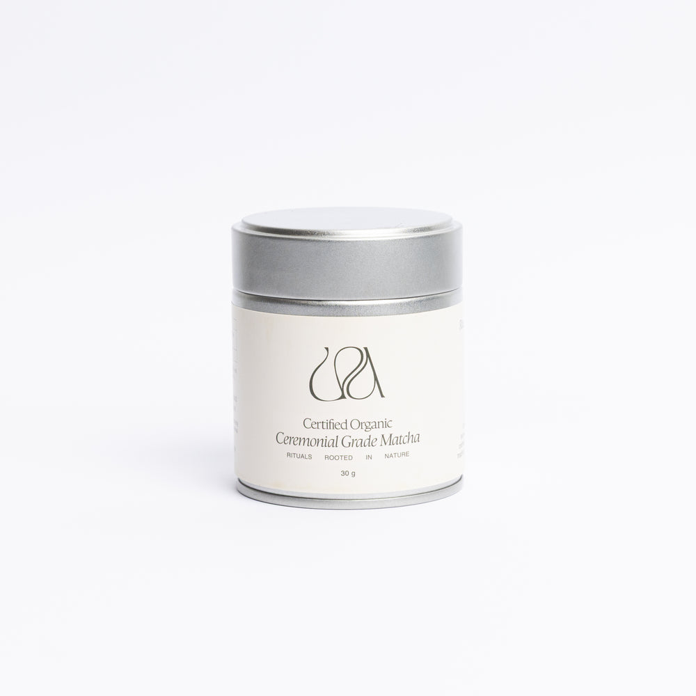 Certified Organic Ceremonial Grade Matcha 30g tin