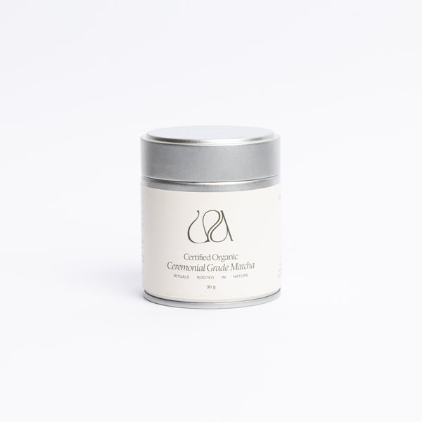 Certified Organic Ceremonial Grade Matcha 30g tin